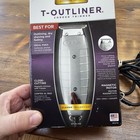 Andis T Outliner Corded Trimmer Close Cutting T-blade 04710 Used Tested With Box