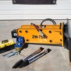 Wolverine 750 Hydraulic Hammer breaker Skid Steer Attachment  Bobcat  Cat Case