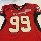 Game Worn Used Jersey Northern Illinois Huskies Niu Football Adidas Size 48  99
