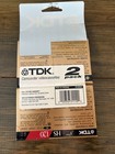 Lot Of 2 Tdk 8mm 120 Mp Premium Hi8 Camcorder Video Blank Tapes 120mp New Sealed