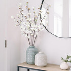 4pcs Artificial Cherry Blossom Flowers 28       Tall Silk Cherry Blossom Branches Fa