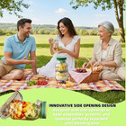 Salad Pod Portable Salad Bowl taz  n De Ensalada new 100   Free fast--shipping      