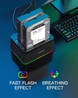Inateck Rgb Usb 3 0 Usb-c Port Hard Drive Docking Station  For 2 5 3 5 Inch