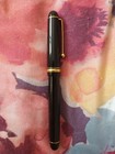 Pilot 74 Black 14k Gold Broad Nib Fountain Pen 