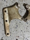 Vintage Koken Barber Chair Armrest Mounts Seat Base Brackets Hardware Parts Lot