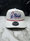 Pabst Blue Ribbon Golf Team Adjustable White Snapback Hat With Tee Slot New       