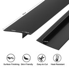 2 Pack Silicone Stove Gap Covers 25 Inch  Food Grade Heat Resistant Gap   