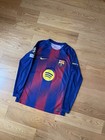          Nike Fc Barcelona Raphinha         2025 26 Home Jersey  size Medium 