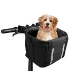 Dog Bike Basket Carrier Pet Bicycle Front Carrier Backpack For Small Cat And Dog