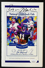 Roger Staubach Signed Qb Club Program Jsa W coa Dallas Cowboys Nfl Heisman Hof 