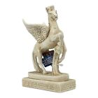 Small Rearing Pegasus Winged Horse Greek Mythology Hard Plaster Statue Sculpture