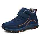 Waterproof Winter Fur Warm Snow Boots Men Women High Top Rubber Ankle Boots