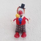 Vintage Schuco Clown Juggler Wind Up Tin Toy W  Key   Box - Works Pls See Video