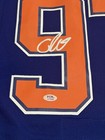 Connor Mcdavid Signed Adidas 2025 Stanley Cup Edmonton Oilers Jersey Psa Coa