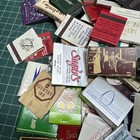 X170 Huge Lot Match Book Matches Advertising Restaurants  C3
