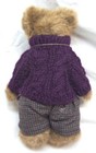 Boyds Bailey   Friends Matthew Teddy Bear In Purple 8  Plush Stuffed Animal New