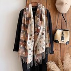 Luxury Cashmere Scarf Women Winter Shawl Warm Thick Pashmina Blanket Wrap
