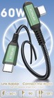 10ft Usb-c To Usb-c 60w Fast Charge Cable 2-pack Right Angle For Iphone 15 16 Pd