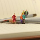 P100w 100pcs Model Trains 1 87 Painted Figures Ho Scale Passengers People