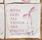 4 Pcs Christian Bible Verse Quote Pillow Cover Religious Cushion Case 18x18 