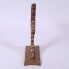 Vintage Cast Iron Rustic Ornate Floral Gold Cross Religious Decor