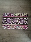 Vera Bradley Very Berry Paisley Clutch Wallet Fall 2010 Excellent
