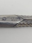 Antique M s   S Germany Scalloped Gilt Embroidery Scissors 6in Vintage