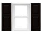 Williamsburg Style - Mid America Raised Panel Vinyl Shutters  1 Pair 