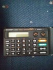 Vintage Sharp Memo Master 100 Electronic Organizer Model El-6061h Pocket Size