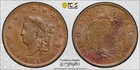 1818 Large Cent  Coronet Head  Neat Obverse Die Cracks Pcgs Ms62 Bn   Newcome 10