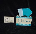 Argus Pre-view Ii For Color Slides Working 2 Cc Batteries Included