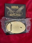 Vintage Nra Golden Eagles Gold Belt Buckle