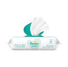 Pampers Sensitive Baby Wipes  1-ply  Unscented  White  56 pack  8 Pack ct