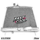 2 Rows Full Aluminum Radiator 1992-1995 Honda Civic Eg W k-swap K20 K-swap 1993