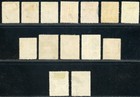 Northern Rhodesia 1925-29 Used  1-14 King George V    N271