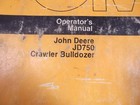 John Deere 750 Crawler Tractor Dozer Operation   Maintenance Manual Book