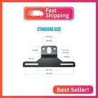 Bggtmo Trailer License Plate Holder Bracket- Stainless Steel Metal Car Tag Frame