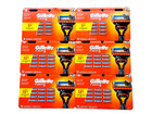 64 X Gillette Fusion 5 Refills  4 Packs Of 12  2 Packs Of 8   New In Packaging
