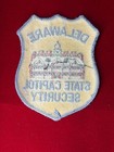 Vtg  delaware State Capital Security  Sew-on Shoulder Patch  unused 