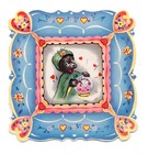 Dog Fortune Teller With Crystal Ball  i Predict A Future   vtg Valentine Card
