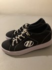 Heelys Skate Shoes Black And White Lace Up Size 10 Hea10458