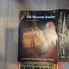 Lot Of 7 Vintage Macrame Pattern Books Leaflets Plant Hangers Retro 1970s Decor