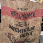 Michigan Pete 50 Pound Burlap Vintage Bag
