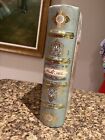 Punch Studio Book Shaped Trinket Box  World Atlas Decoration  Collection