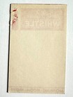 Whistle Cola Thirsty Just Whistle Pocket Size Notepad 13 Sheets 2 5 X 4 