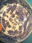 Vintage Blue Willow 3  Saucer For Child s Porcelain Tea Set Made In Japan