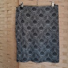 H m Divided Mini Skirt Size Small Sparkling Stretch Elastic Waist