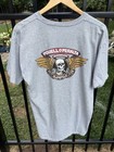 Powell Peralta Skateboards Bones Ripper With Wings Tshirt Size Large