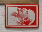 Original Vintage Soviet Ussr Metal Lenin Plaque enamel Surface  Heavy super Rare