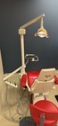 Dental Chairs Lot Of 4 Functioning  Various Brands  3 Black  1 Red pink